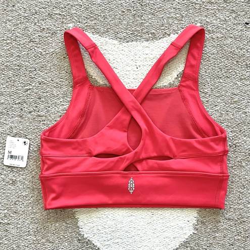 Free People Movement FP Movement Under Control Sports Bra in Red/ Vermilion