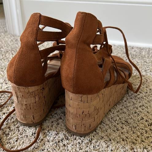 Charlotte Russe  Gladiator Wedge Heels