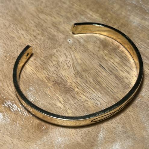 infinity Kitsch  Gold Adjustable Bangle