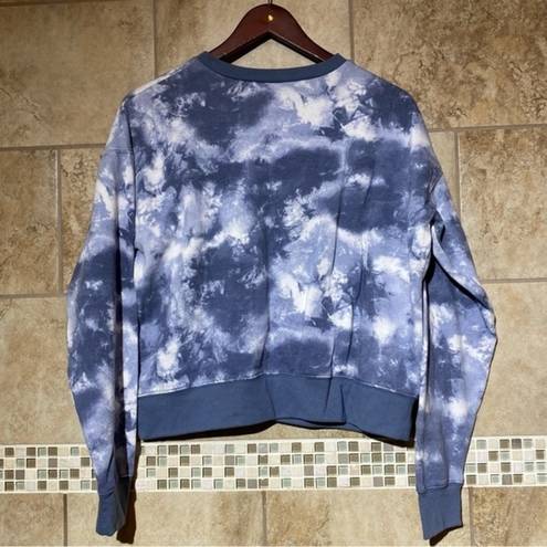 Abound Nordstrom  Tie Dye cropped Sweat Shirt L NWOT