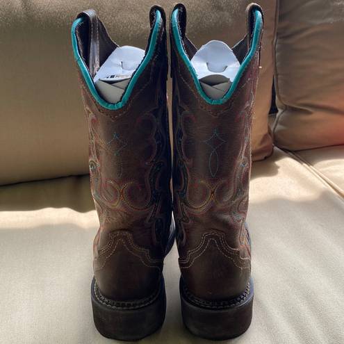 Justin Boots Justin’s Cowgirl 7.5 Tan Jaguar Boots