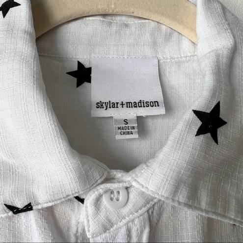 Skylar + Madison  Star Button Down Shirt