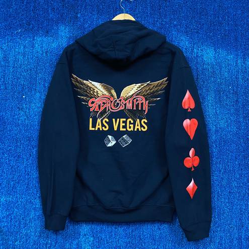 Aerosmith Deuces Wild Hoodie Size Small