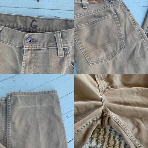 L.L.Bean Tan Brown  Jeans Denim Pants 