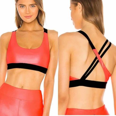 Koral  Vasta Infinity Sports Bra In Guava Size Small