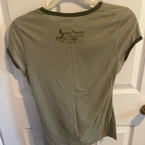 Harley Davidson  Green Vintage T-Shirt