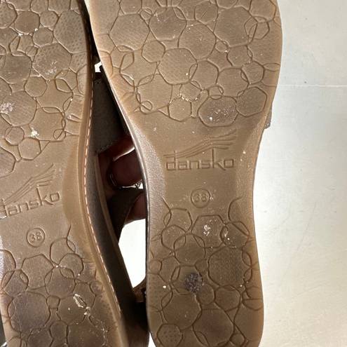 Dansko - Astrid Summer Sandals Nubuck Leather Strappy Wedge Comfort Support