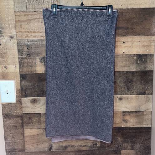 Lululemon  Vinyasa Scarf *Rulu Hyper Stripe Mauvelous Heathered Black Gray