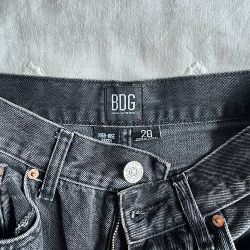 BDG Urban Outfitters Hi-Rise Black Baggy Jeans