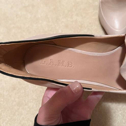 L.A.M.B. Heel - tan/nude