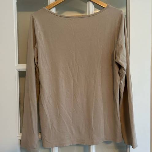 J.Jill  long sleeve layering tee size L