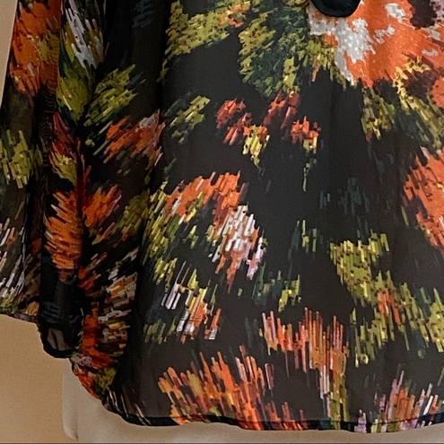 August Silk  Multi Color Blouse/Top