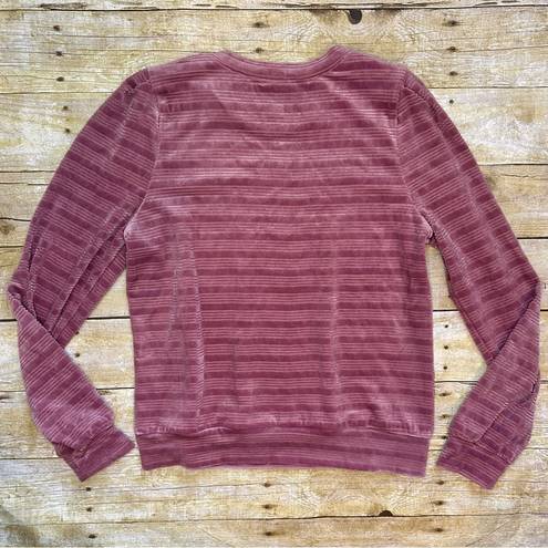 Heartloom NWT  Somi Velour Sweatshirt Lilac