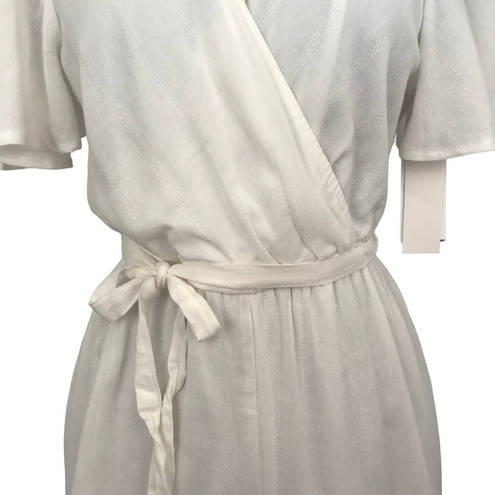 The Row NWT A White Belted Romper Size Medium Summer Romper