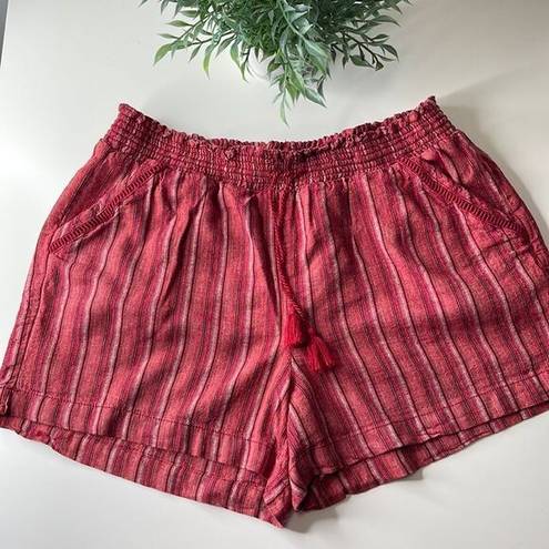 Briggs New York Briggs Linen blend Shorts. Drawstring & elastic waist.  Size XXL.