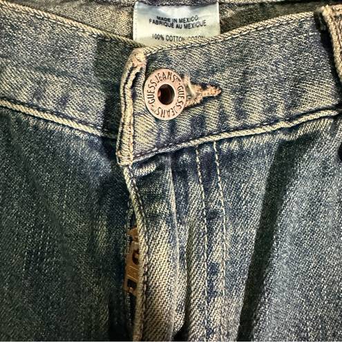 Guess  Capri’s Denim Jean Boho Sz 31 NWT