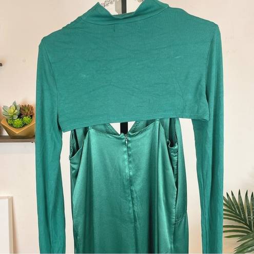 n:philanthropy  Cressida Jumpsuit	Emerald Green