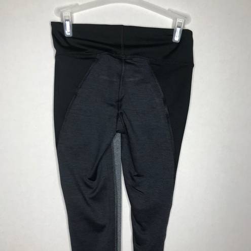 Satva  Rohi Leggings Black & Gray 9” Rise