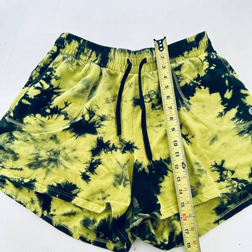 Torrid Shorts |  Tye Dye Shorts |  Colour: Black/Yellow |  Size 1