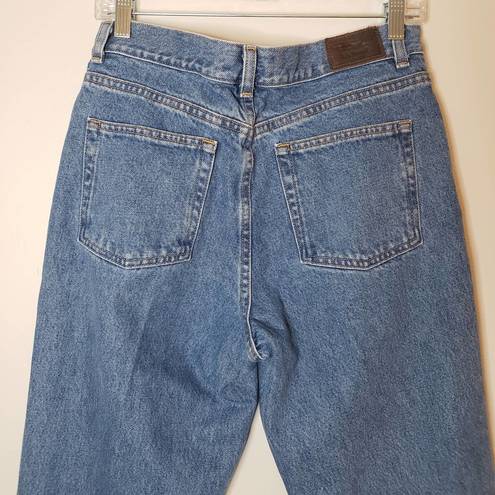 L.L.Bean  High Rise Mom Jeans Size 10