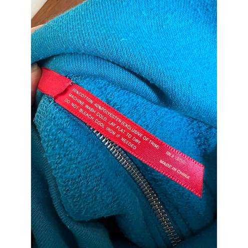 Ruby  Ribbon teal sweatshirt‎ size XXL