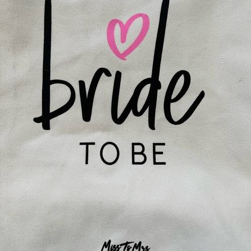 ma*rs Bride To Be, Miss to . canvas tote bag