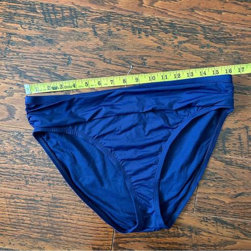 Tommy Bahama  Pearl Solids Shirred Hipster Swim Bottom in XL - Navy - NEW!