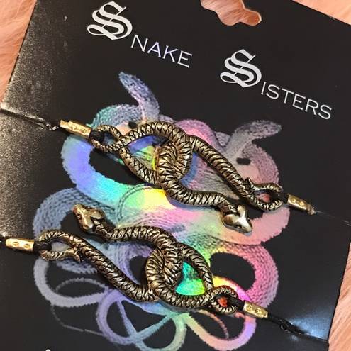 Hot Topic Snake Sisters Bracelet Set