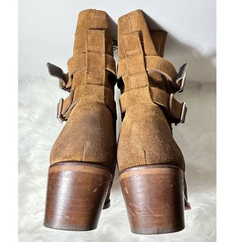 ALLSAINTS 🌟HOST PICK🌟 HARRIET SUEDE HEELED ANKLE BOOTS SUEDE Size EU 41