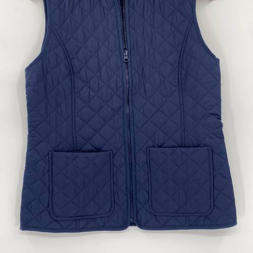 Tommy Hilfiger  Zip Up Quilted Vest With Pockets