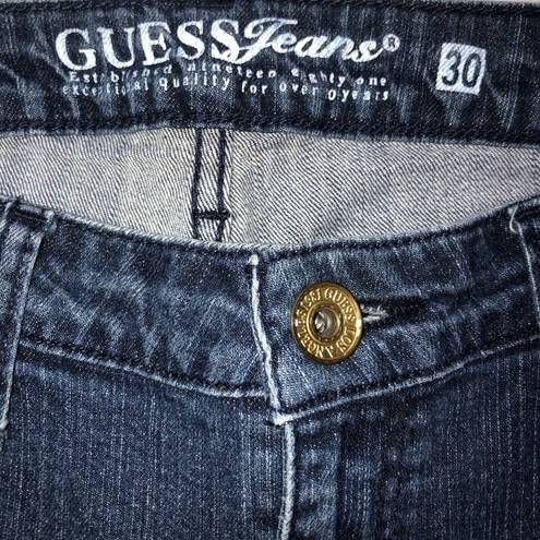 Guess Y2K  Jeans Flare Mid Rise Stretch Size 30