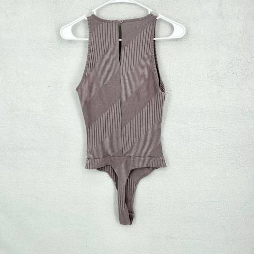 Walter Baker  Purple One Piece Top Womens Medium Athena Body Suit Size Small