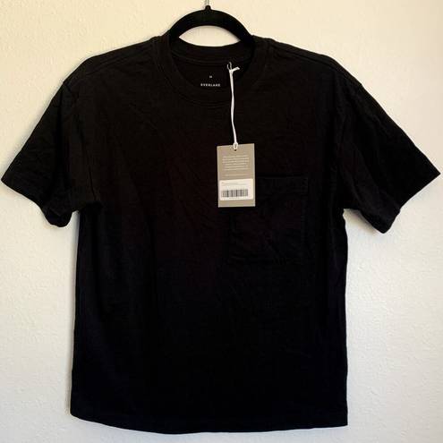 Everlane NWT  The Organic Cotton Relaxed Pocket Tee in Black