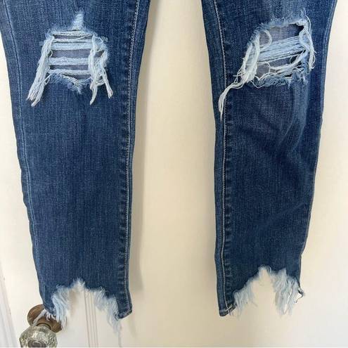 L'Agence  Highline High Rise Distressed Skinny Jeans Size 25 NWT