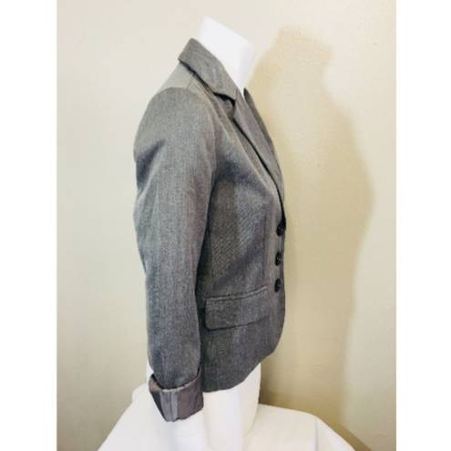 Divided  Gray Blazer Sz 4