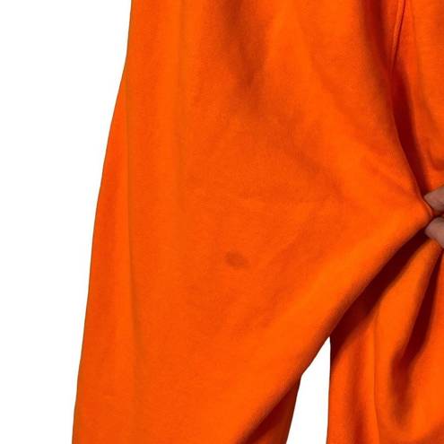 Outdoor Voices  Nimbus Sweatpants Classic Cotton Heavyweight Orange Womens Sz XS