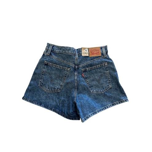 Levi’s LEVIS High Waisted Denim Mom Shorts Size 29 NEW