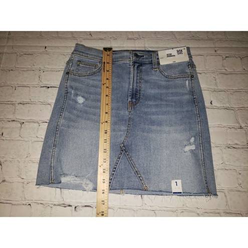 Krass&co Nwt Arizona Jean  Jrs Size 1 Denim Jean Skirt
