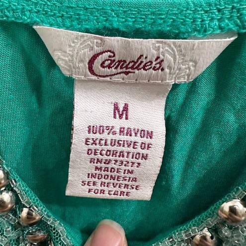 Candie's Candie’s Beaded Flowy Camisole M