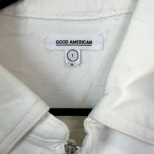 Good American NWT  White Fit For Success Jumpsuit - Size 1 (Small)