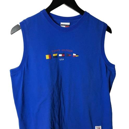 Tommy Hilfiger Vintage  USA Athletic All Sport Gear Muscle Shirt Tank Top Womens