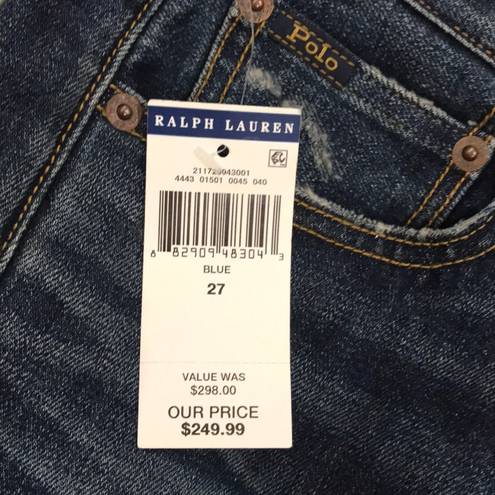 Polo  Ralph Lauren The Waverly Straight Crop Jeans