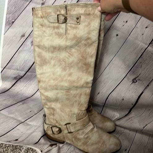 Shiekh  - tosca - beige tall boots - 10 - NWT