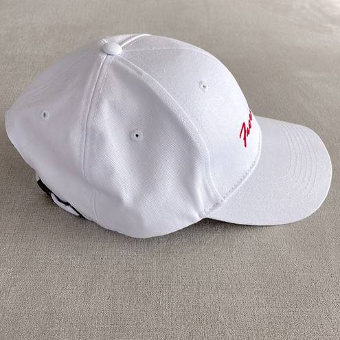 Fiorucci   White Squiggle Logo Cap