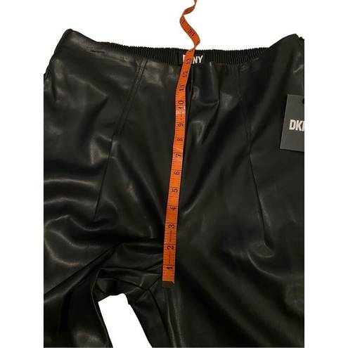 DKNY Nwt  Pleather High Waisted Pants Gothic Motorcycle Punk Grunge Rock
