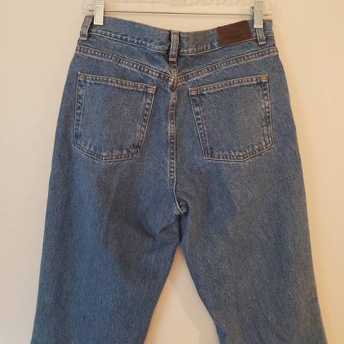 L.L.Bean  High Rise Mom Jeans Size 10