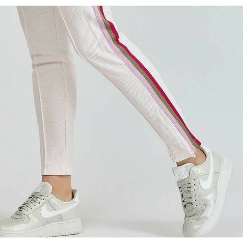 Petal Bandier X Twenty Olympic Mesh Track Pants  Pink Stripe Womens Size Medium