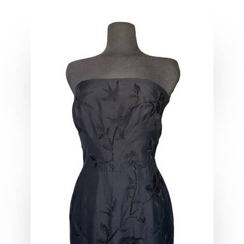 Tracy Reese  Silk Cocktail Dress Black Sz 8