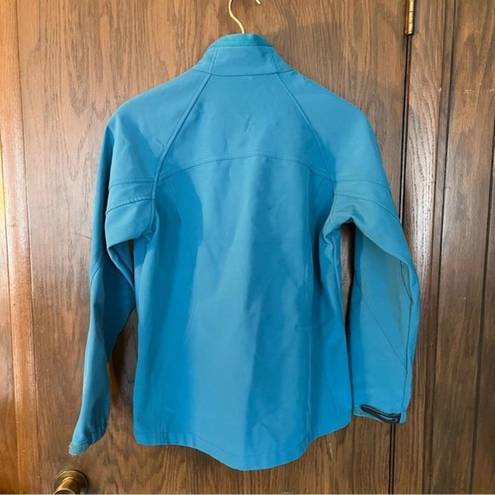 Black Diamond  Women's Teal blue Full Zip Shell Jacket