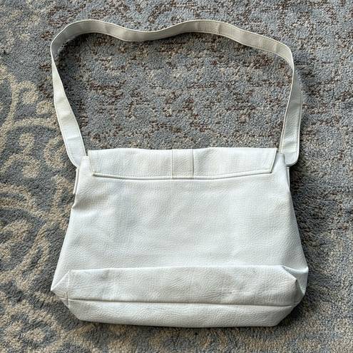 Krass&co SM . Vintage Tote Handbag White